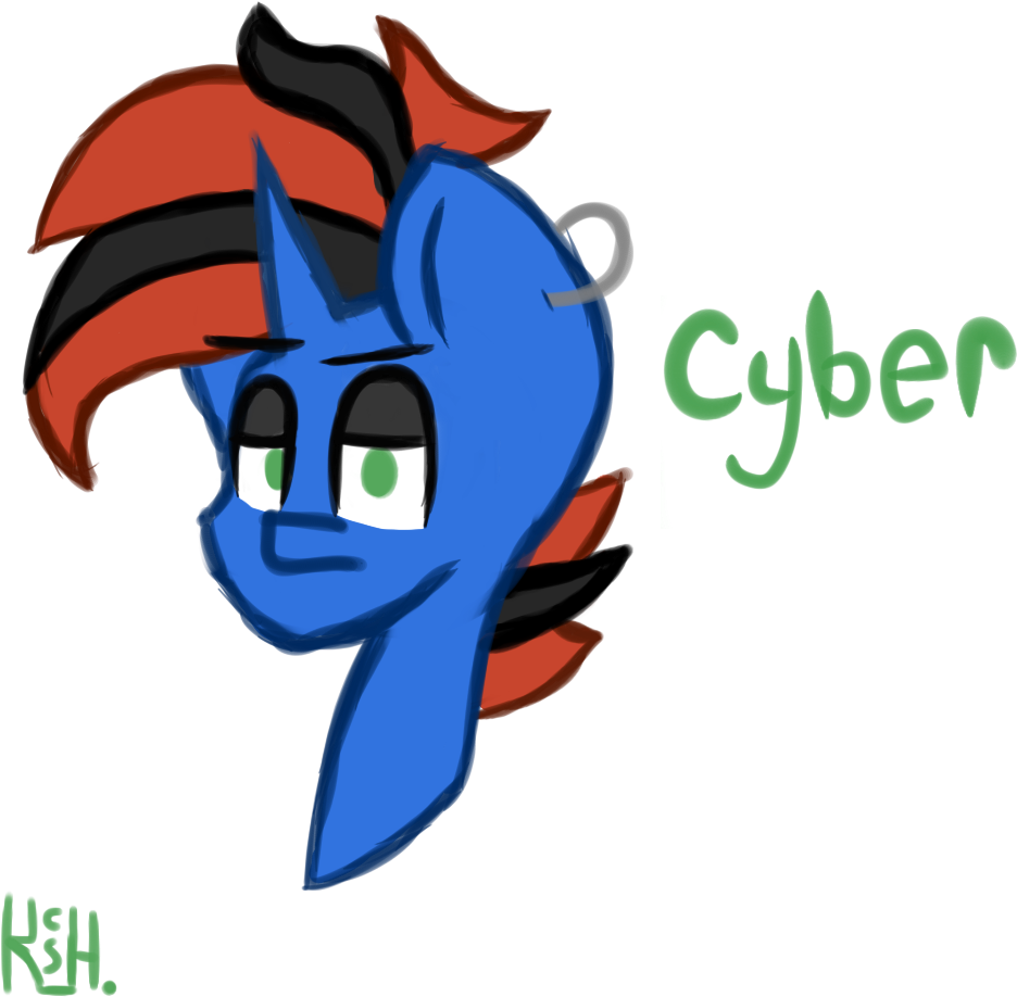 Claudearts, Bust, Ear Piercing, Earring, Eyeshadow, - Cartoon (1000x1000)