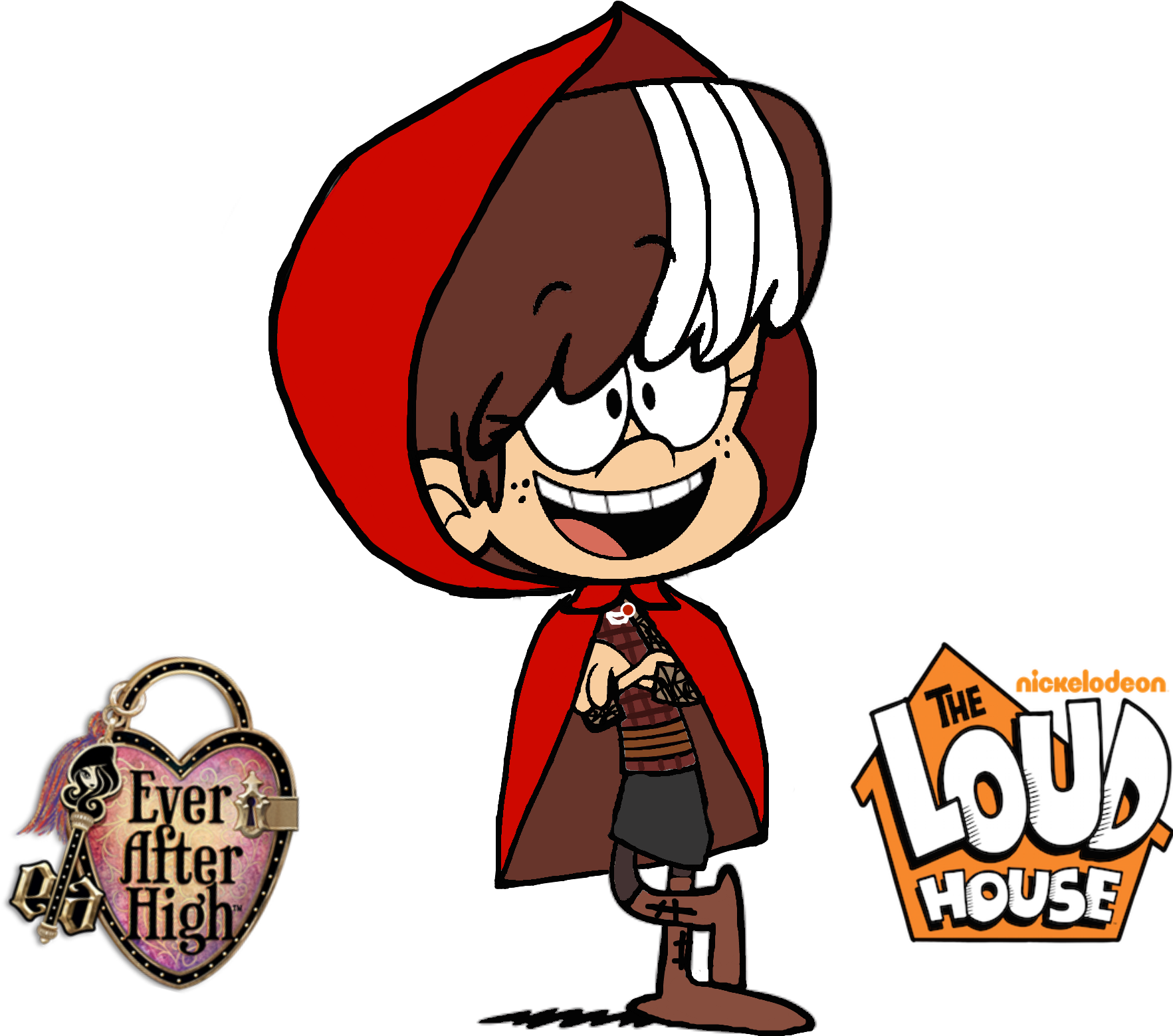 Lynn Loud As Cerise Hood By Thunderfists1988 Davltxh - Lola Loud House Lynn Cute (1800x1600)