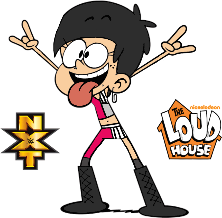 Luna Loud From “the Loud House” Cosplaying As Nxt's - Loud House #1: There Will Be Chaos [book] (871x917)