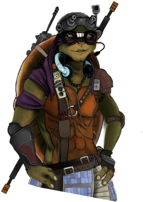 Sorry For The Double-post - Teenage Mutant Ninja Turtles (500x696)