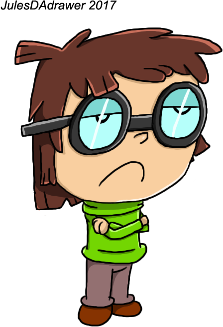 Lisa From The Loud House By Julesdadrawer - Cartoon (496x698)