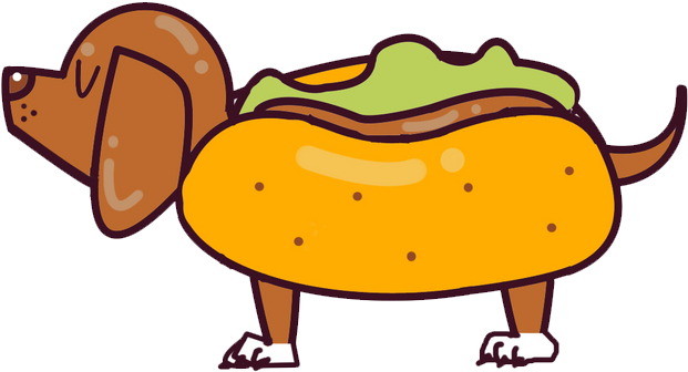 Dachshund Hot Dog Chinese Sausage Fast Food - Dachshund Hot Dog Chinese Sausage Fast Food (680x510)