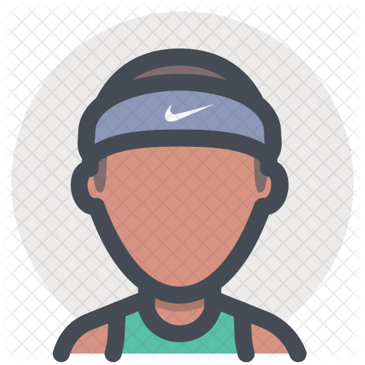 Athlete Icon - Illustration (512x512)