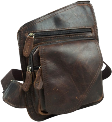 Top Quality Cow Leather Versatile Mens Shoulder Bag - Hand Made Leather Handbag Satchel Tan Portfolio Messenger (600x477)