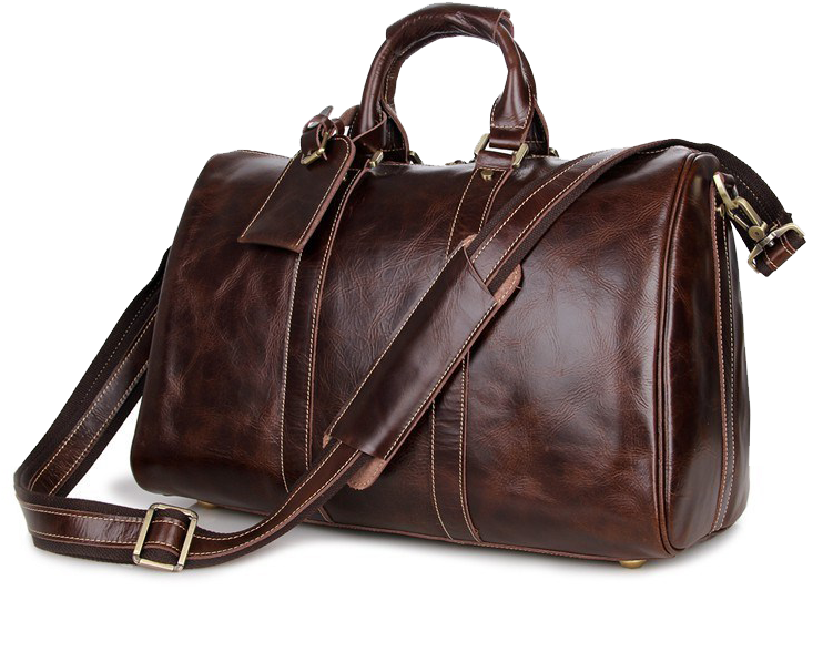 Handbag Leather Travel Ho Chi Minh City - Stylish Brown Leather Holdall - Delton Bags - Men (750x654)