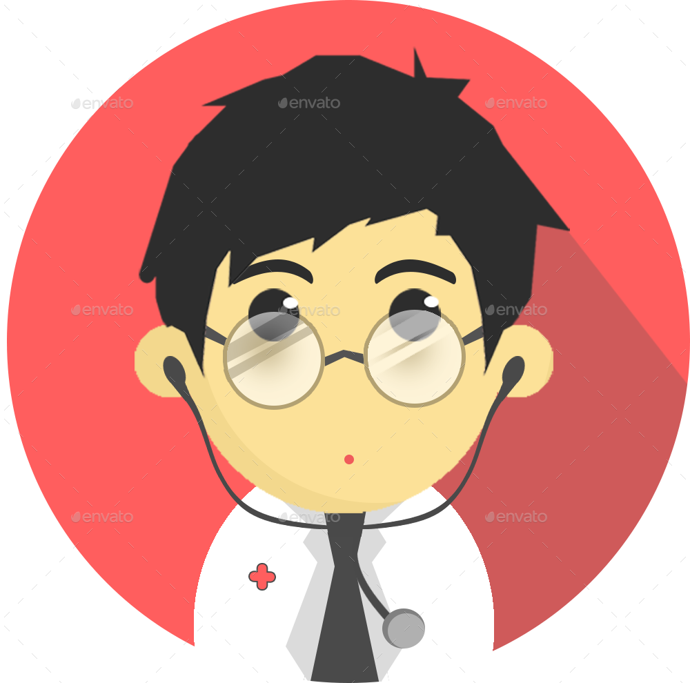 Professional Flat Icon - Doctor Flat Icon Png (1000x990)