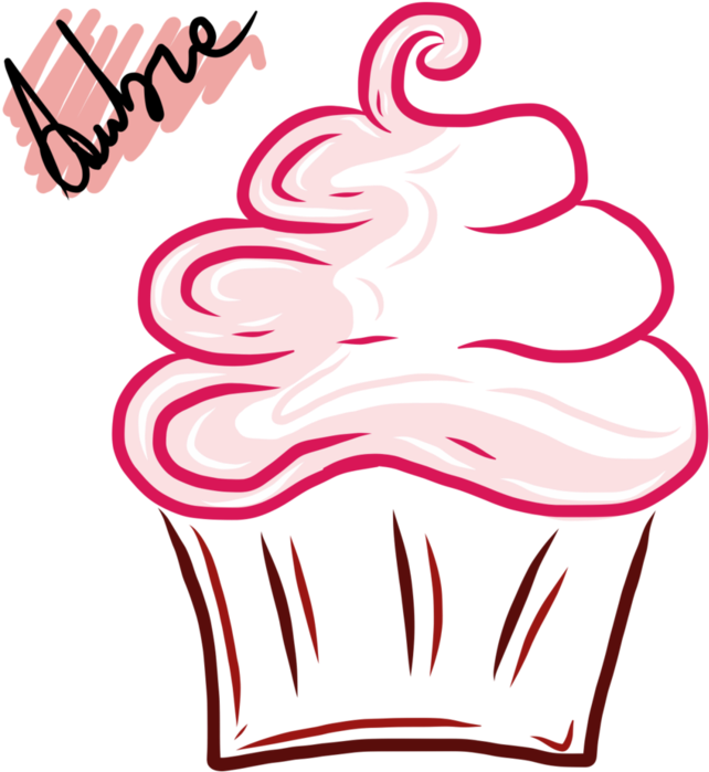 Sweet Muffin Vector By Arinield - Food (774x1032)