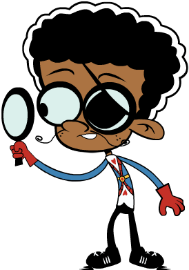 The Loud House Clyde Mcbride As One Eyed Jack - The Loud House (300x400)