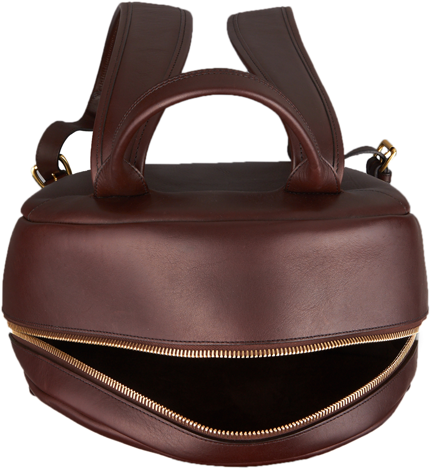 Frank Clegg Chocolate Hampton Zipper Backpack Top - Satchel (1152x1152)