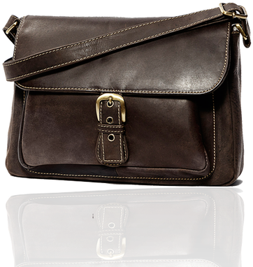 A Large Jlp Leather Shoulder Strap Messenger Style - Coolac (498x503)
