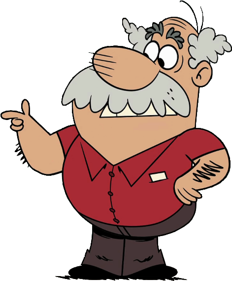 Flip - Loud House Principal Huggins (570x568)