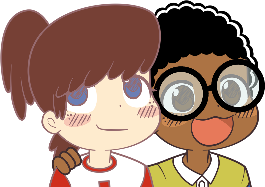 Eyewear Cartoon Face Facial Expression Vision Care - Clyde And Lynn (1070x755)
