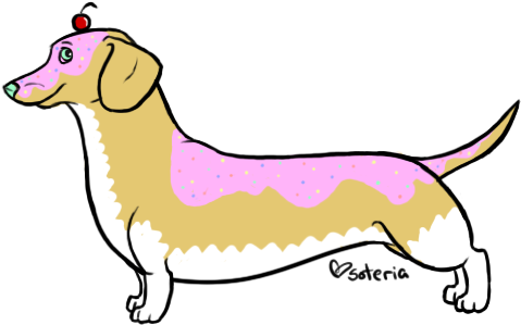 My Characters - Dachshund (500x338)