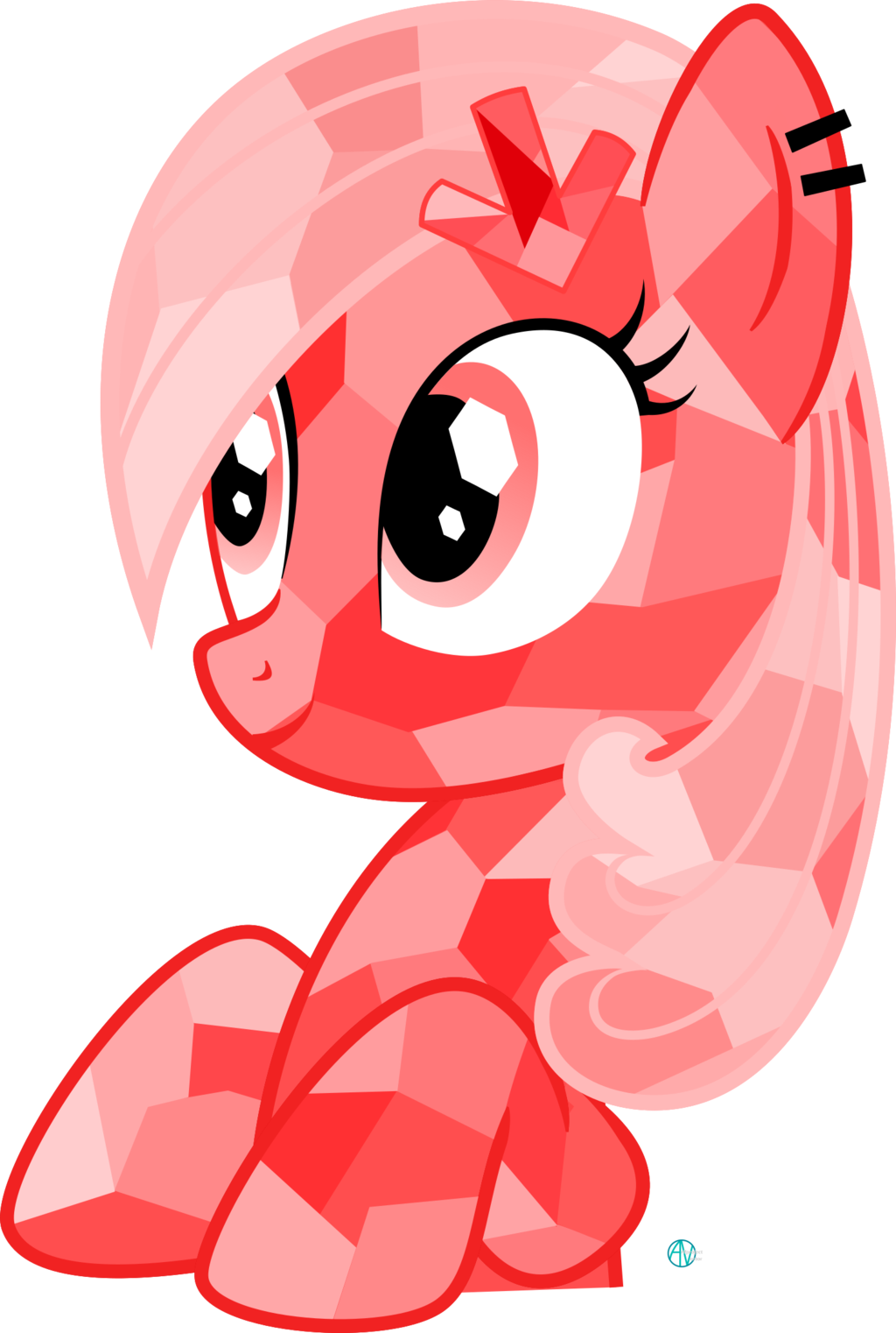 Cute Crystallized Downvote Oc By Arifproject Cute Crystallized - Cartoon (1024x1522)