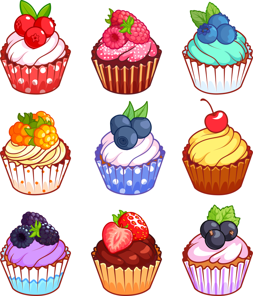 Cupcake Muffin Gugelhupf Cartoon - Cupcake (834x975)
