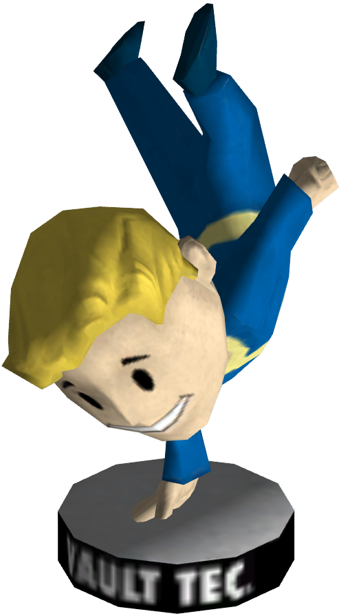 Fallout Clipart Fallout 3 - Fallout 3 Luck Bobblehead (600x1000)
