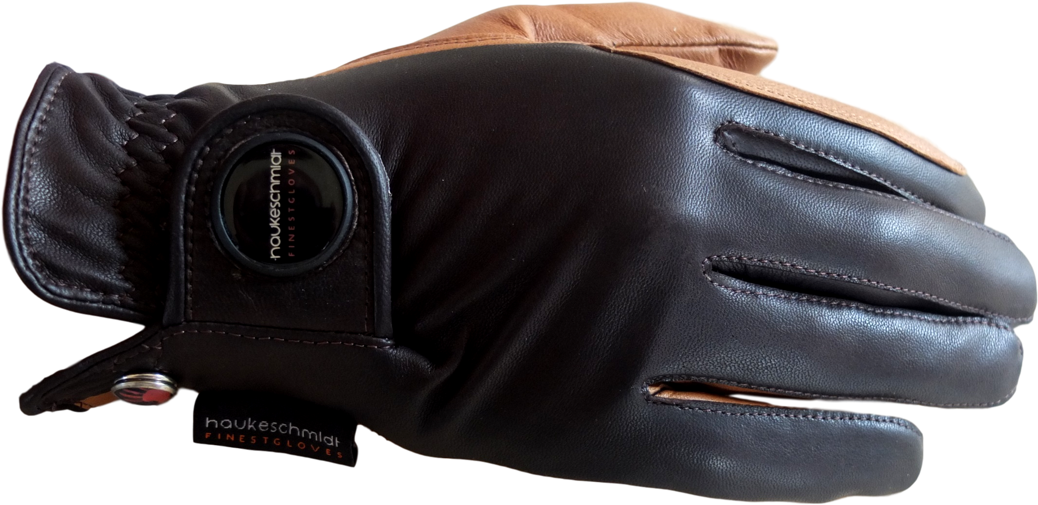 One Of Our Most Durable Gloves The Ladies Finest Leather - Hauke Schmidt Ladies Finest Riding Gloves - Mocha/light (2365x1513)