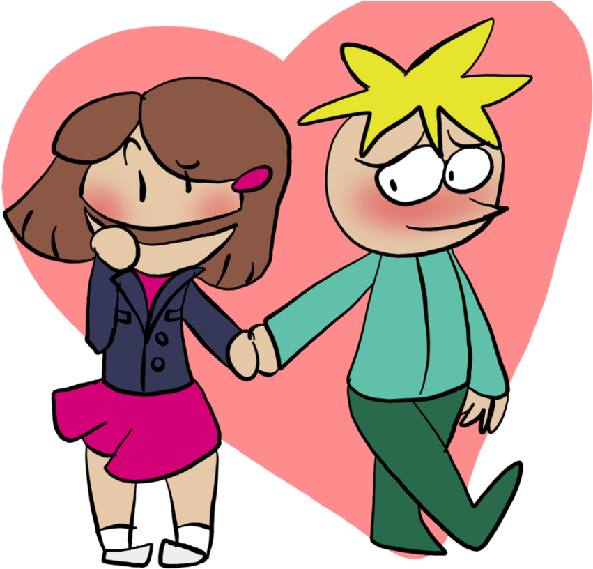 Butters X Charlotte By Lilymuffin - Butters Stotch (915x873)