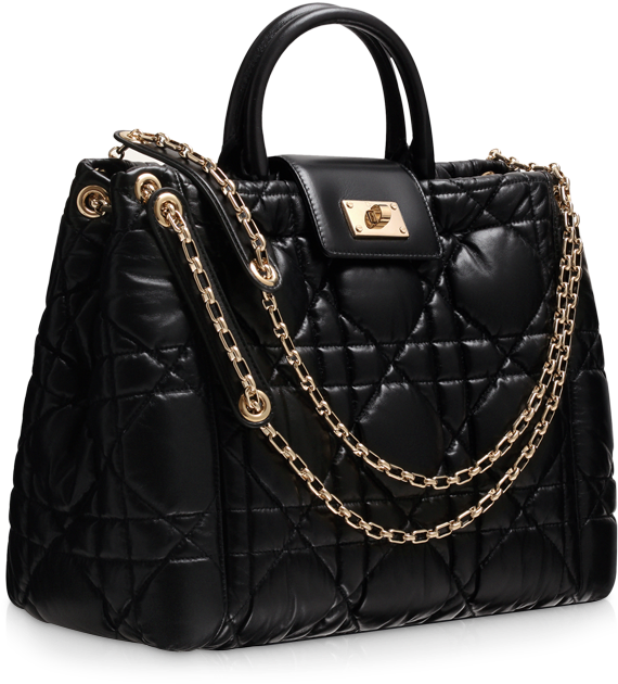 #dior Milly La Forêt Black Leather "milly La Forêt" - Handbag (600x660)