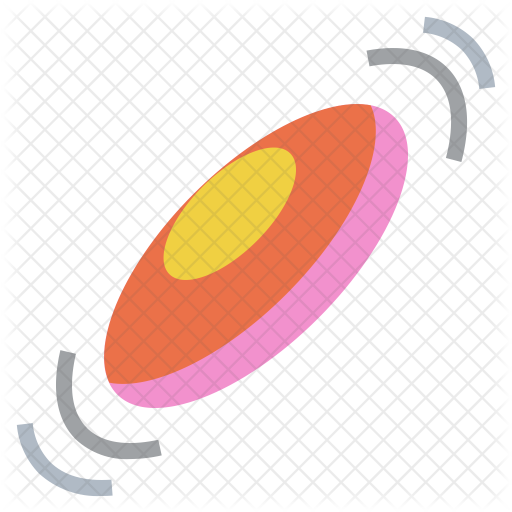 Frisbee Icon - Graphic Design (512x512)