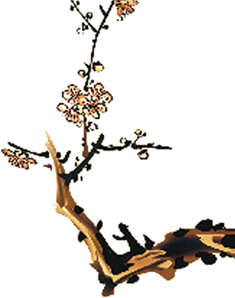 Plum Branch 1000*1000 Transprent Png Free Download - Plum Branch 1000*1000 Transprent Png Free Download (1000x1000)
