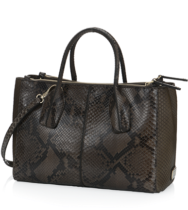 Factory Tod Sella Medium Bowlertasche In Leather Coffee - Bag (400x520)