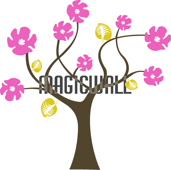 Tree Wall Decals - Logotherapy (557x553)