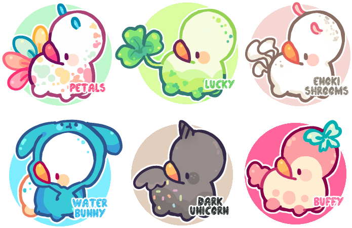 Set Price Birbies By Milkpawz - Set Price Birbies By Milkpawz (708x460)