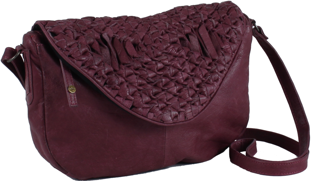 Day & Mood Berry Leather Crossbody Dark Purple - Shoulder Bag (1024x1024)