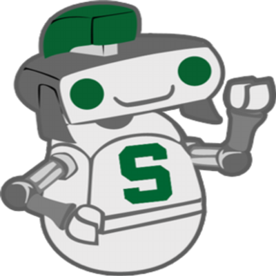 Spartans Basketball - Cartoon (400x400)