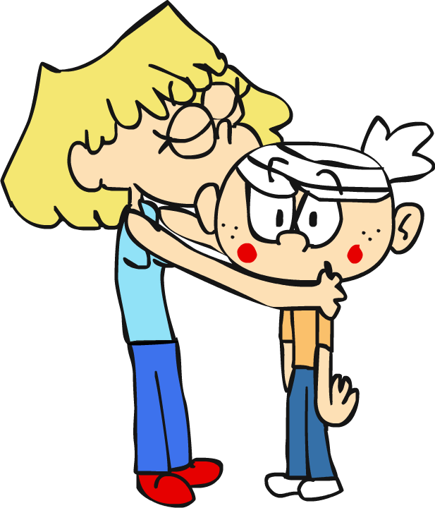 The Loud House Lori Kisses Lincoln By Animacionespola - Loud House Lincoln And Lori Kiss (617x720)