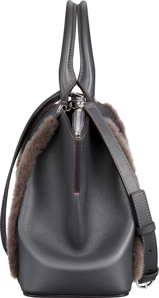C De Cartier Bag, Small Modelcharcoal Gray Taurillon - Cartier (548x1024)