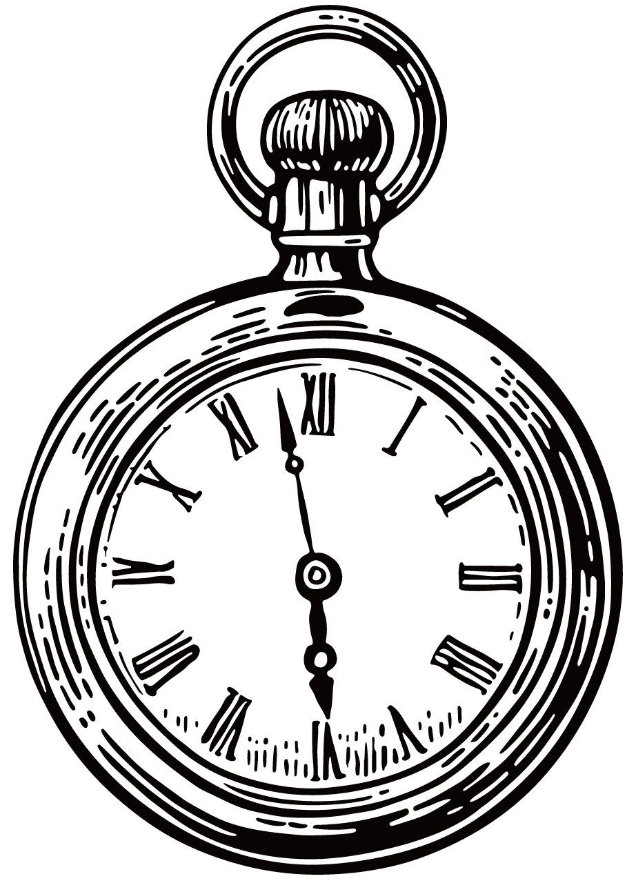 Pocket Watch Stock Photography Royalty-free Stock Illustration - Dibujos De Relojes Antiguos (1500x1500)