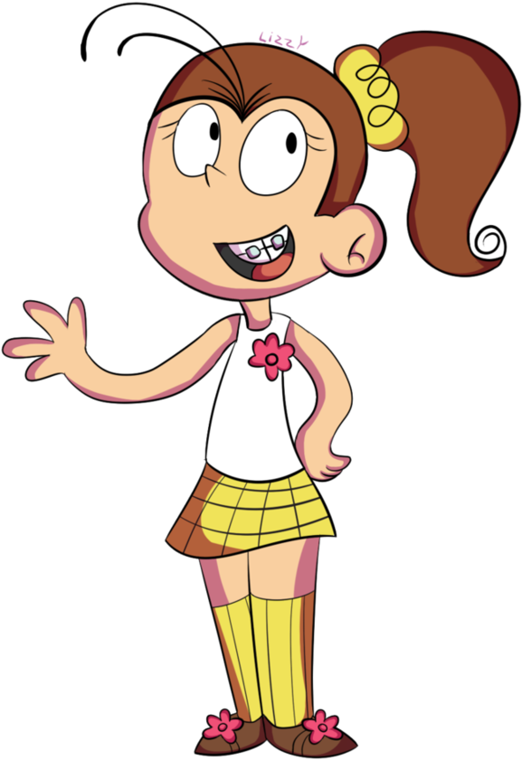 Luan From The Loud House By Lizzyaster - Cartoon (914x875)