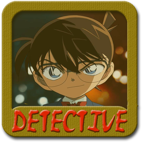 Detective Conan Folder Icon -brownpaperframe By Shallowisme - Detective Conan Quotes In Japanese (512x512)
