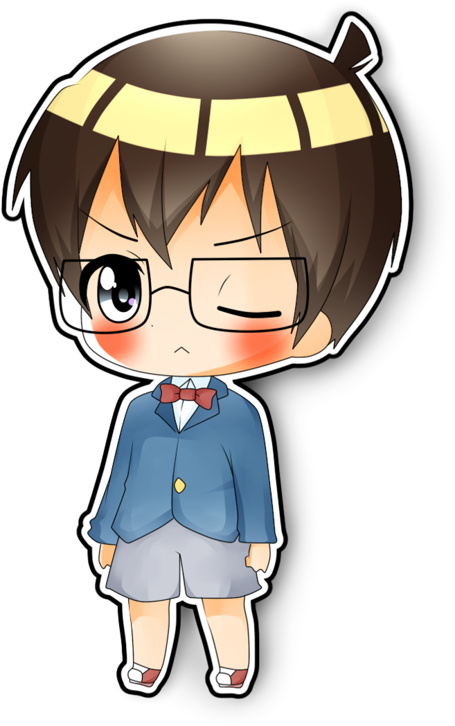 Apng Anime Maker Is A Program To Create Animated Png - Chibi Detective Conan (697x1145)