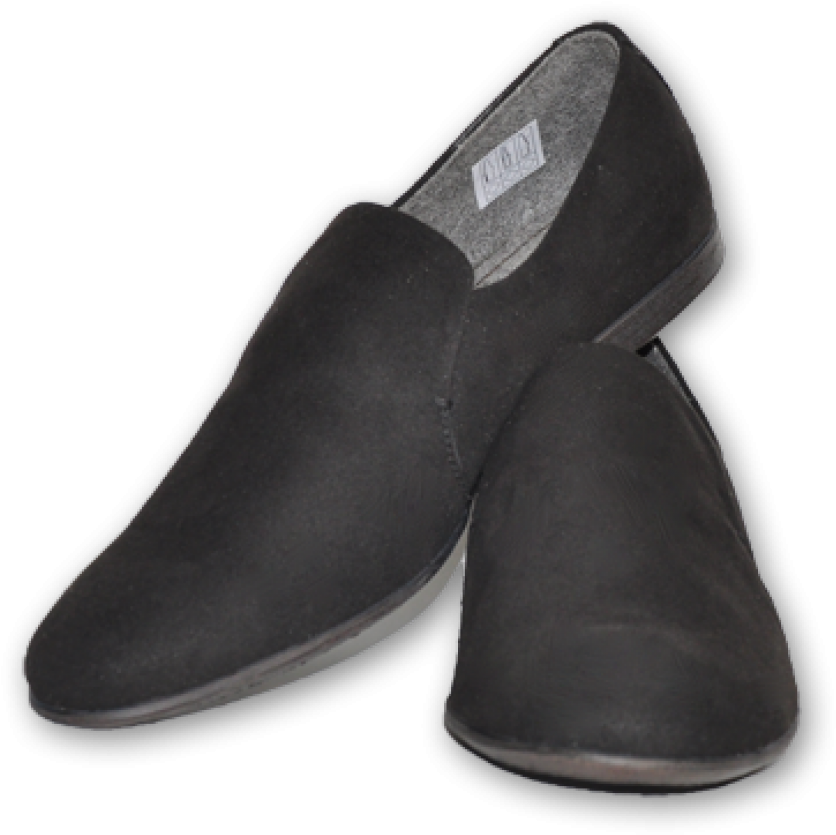 Vegan Casual Slip-on Shoe In Soft Microsuede - Slip-on Shoe (1200x1200)