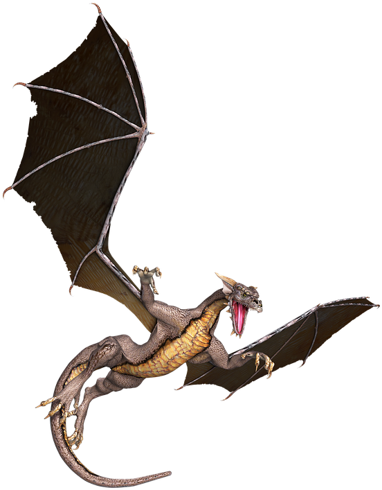 Animated Dragon Pictures 28, Buy Clip Art - Dragon Silhouette Png (642x720)