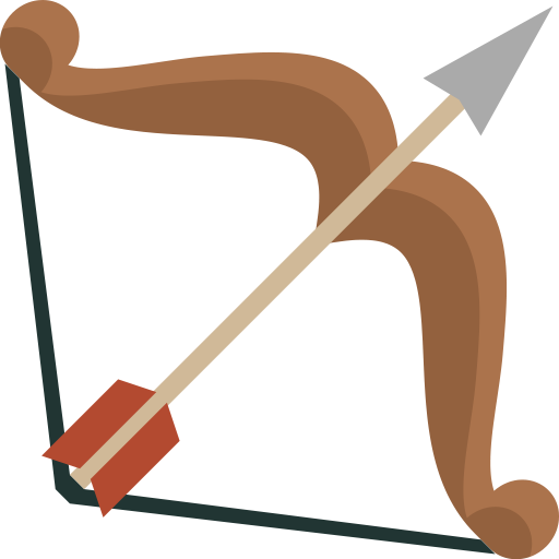 Download Png File 512 X - Bow And Arrow Icon (512x512)