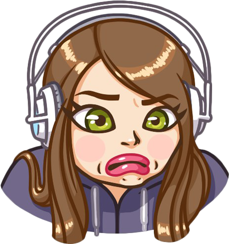 Стикер - Стикеры Карина Стримерша (512x512)