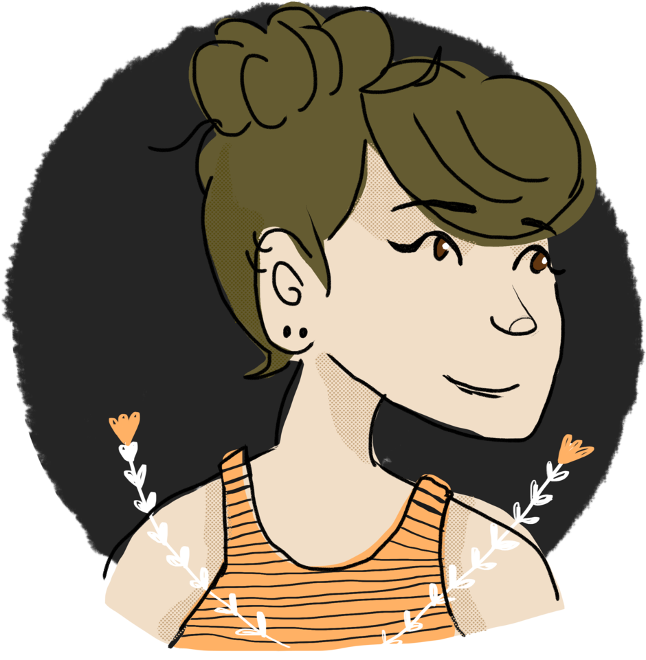 Emilee Grew Up In Southern California, And Moved To - Cartoon (1000x1000)