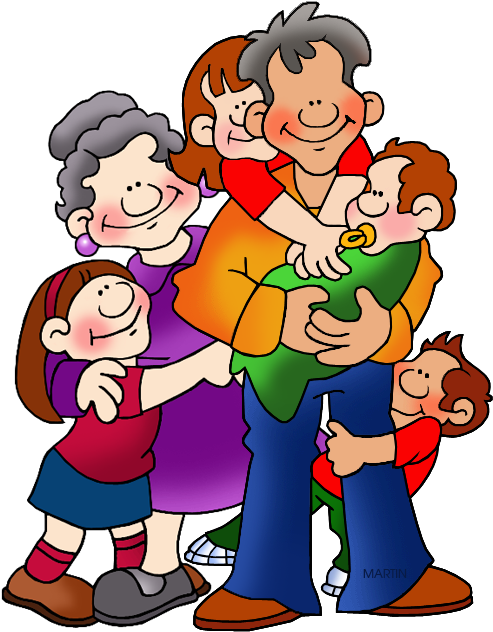 Grandparents - Father's Day Clip Art (540x648)