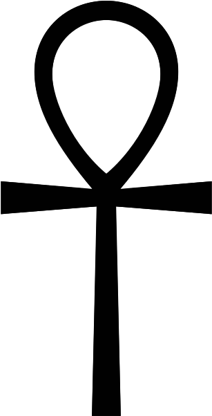 All The E's And The S's Are Written Pretty Much The - Cross With A Loop (330x636)