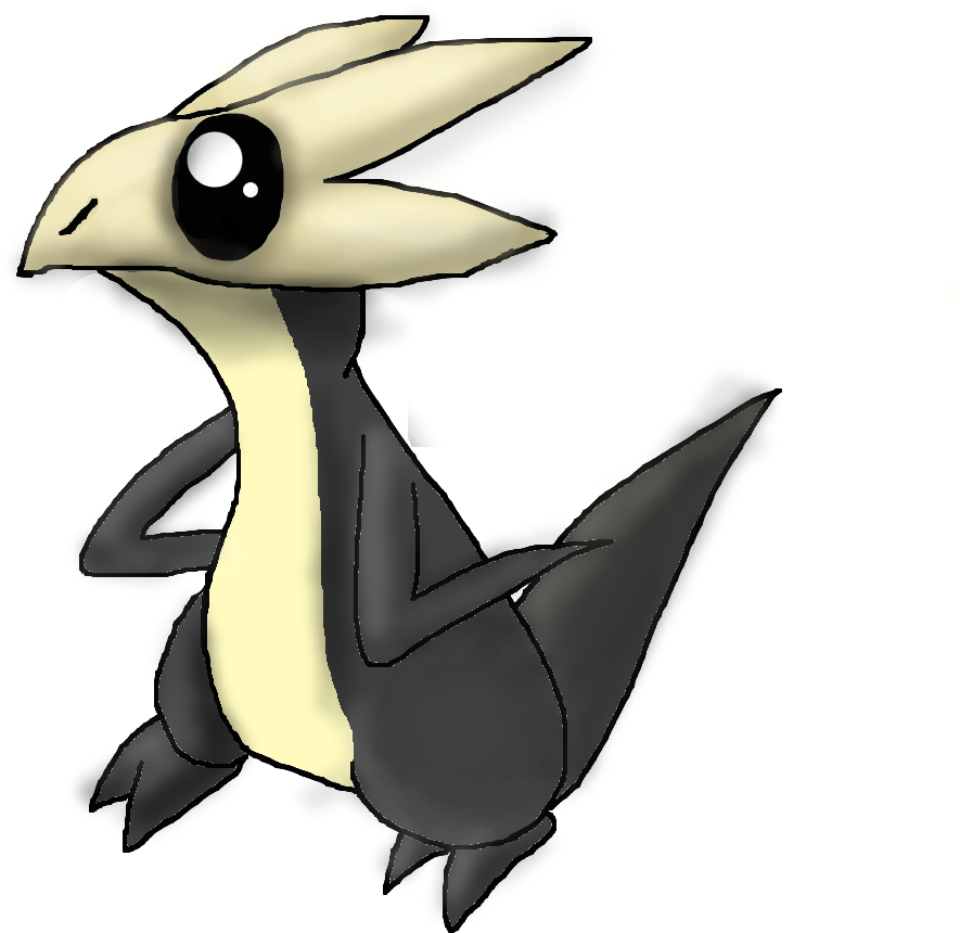 Terradactile Fakemon By Mythical Pixel Terradactile - Cartoon (1024x1371)