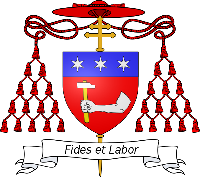 The Arms Of Luigi Cardinal Maglione - Sean Brady Coat Of Arms (678x599)