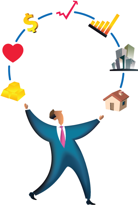 Enter Long Term Care Insurance To Solve The Investment - Juggling (612x792)