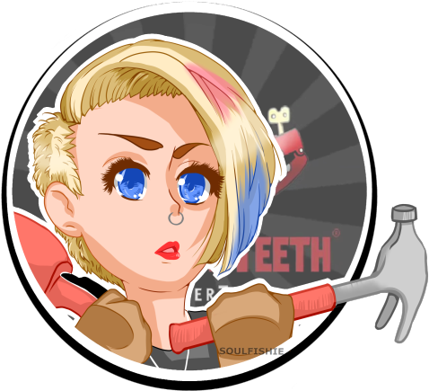 Ladies Of Rooster Teeth - Griffon Ramsey (500x452)