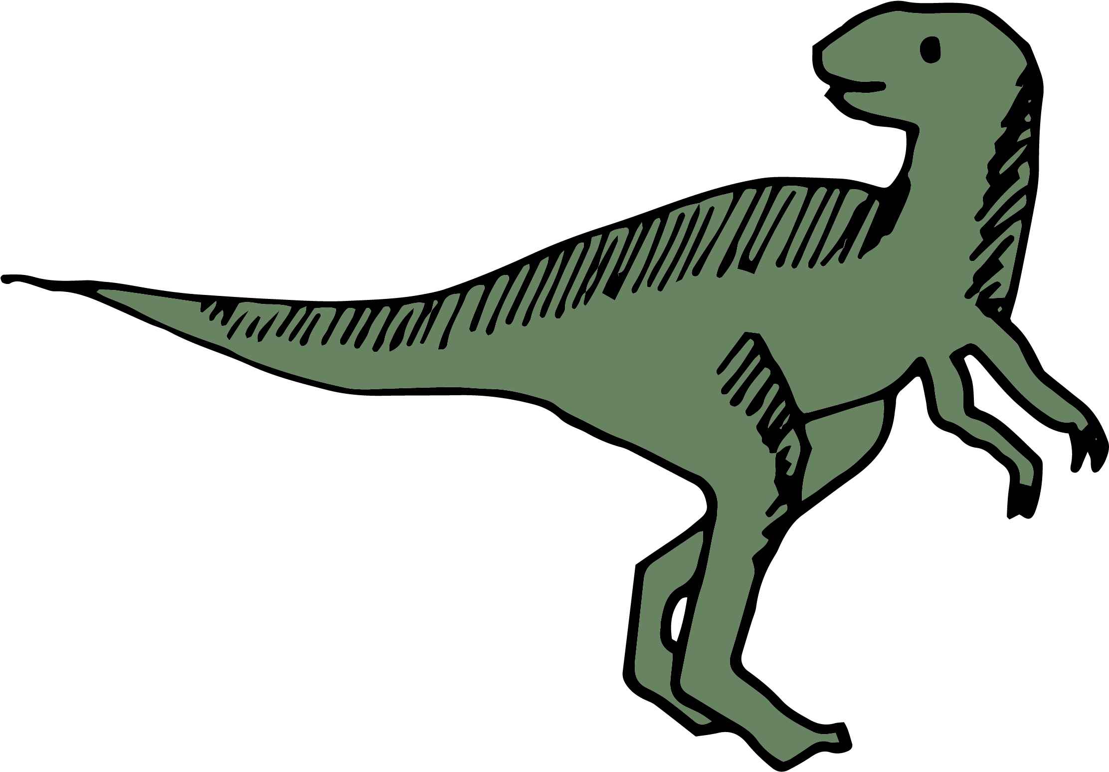 Tyrannosaurus Velociraptor Dinosaur Illustration - Tyrannosaurus Velociraptor Dinosaur Illustration (2480x2542)