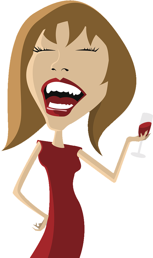 Wine Alcoholic Drink Alcohol Intoxication - Girl Drinking Wine (768x1024)