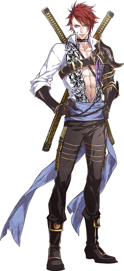 Anime - Sengoku Night Blood Characters (436x949)